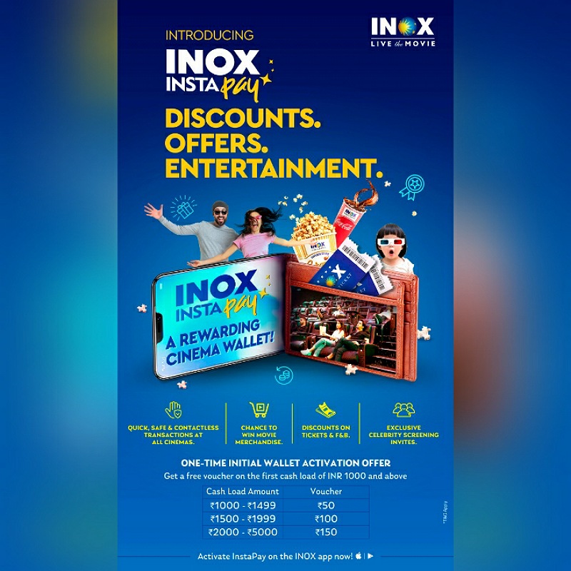 Inox launches digital wallet ‘InstaPay’
