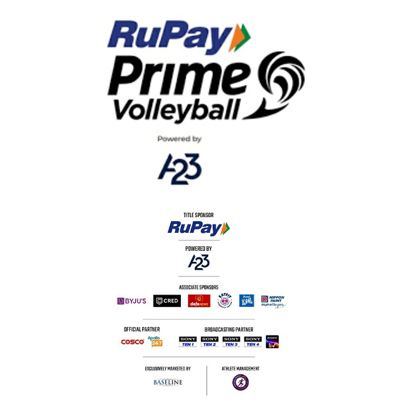 RuPay Prime Volleyball League onboards 13 sponsors for Season 1