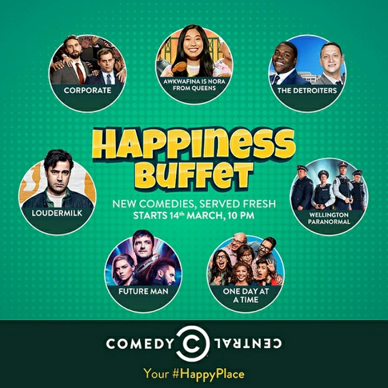 Comedy Central widens programming lineup with seven new shows