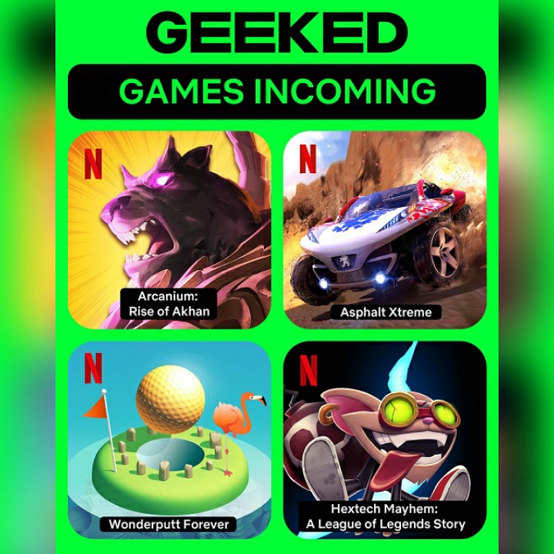 Netflix announces six new mobile game titles launching in December