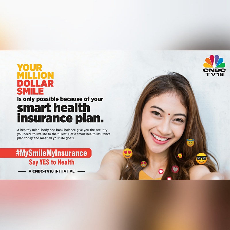 CNBC-TV18 launches its new health initiative ‘#MySmileMyInsurance’