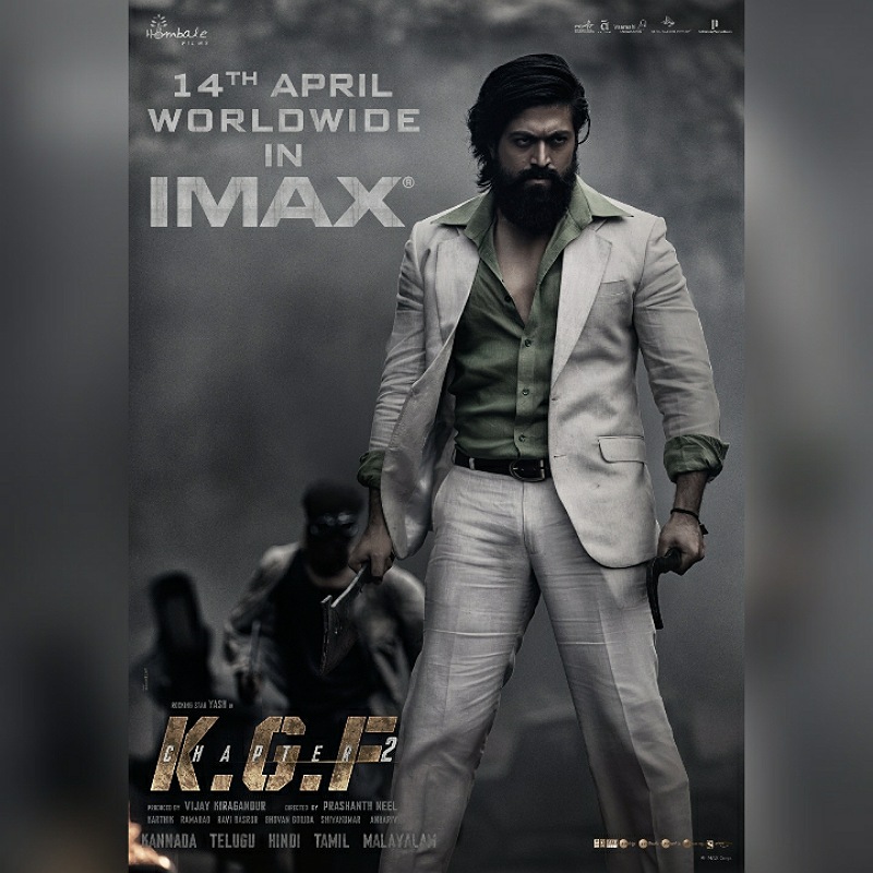 IMAX’s ‘KGF: Chapter 2’ poster has a rugged Rocky in fierce look