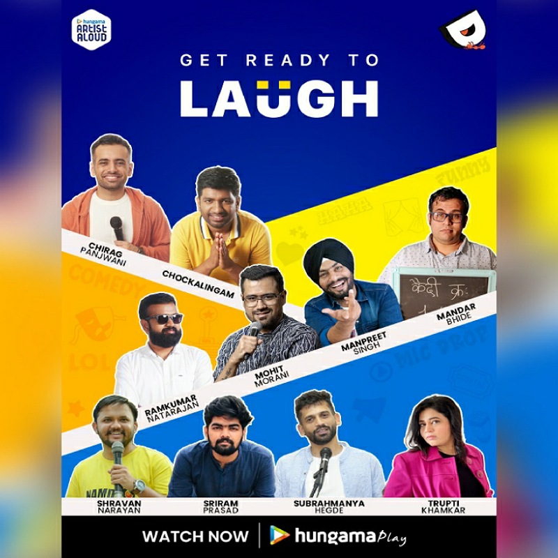Hungama Artist Aloud and DeadAnt team up for stand-up comedy platform on Hungama Play