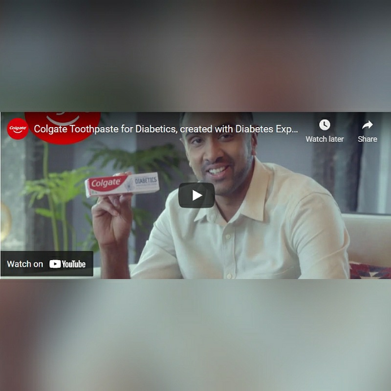 R Ashwin teams up with Colgate to talk about oral care for diabetics