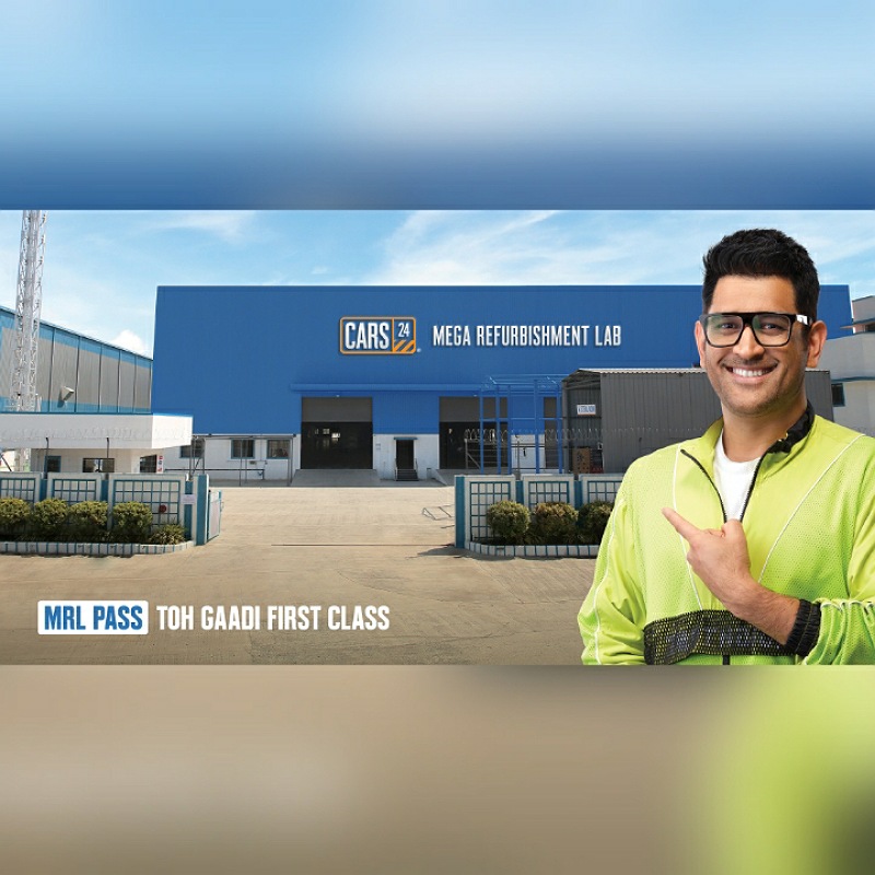 Cars24’s new campaign reveals MS Dhoni-proven formula to buy best cars