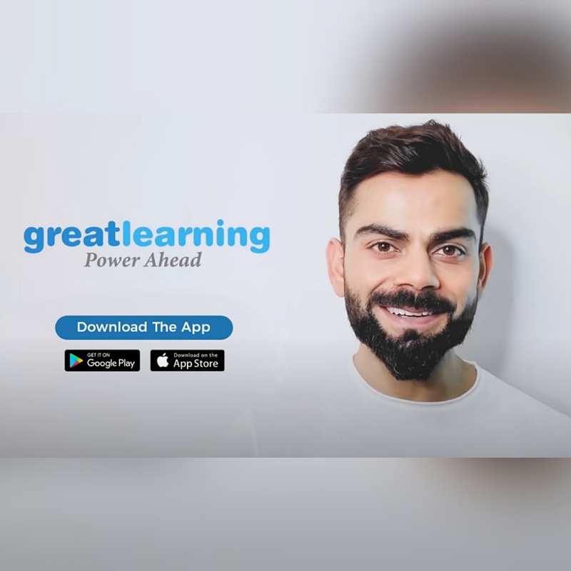 Virat Kohli shares his learning mantra in new Great Learning spot
