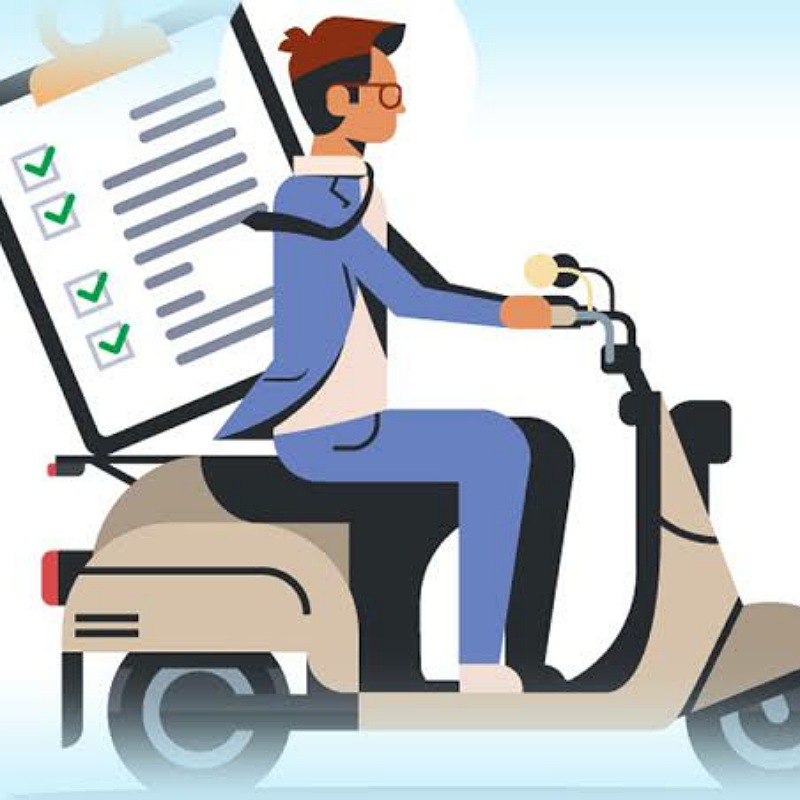 List of documents to carry when riding a bike