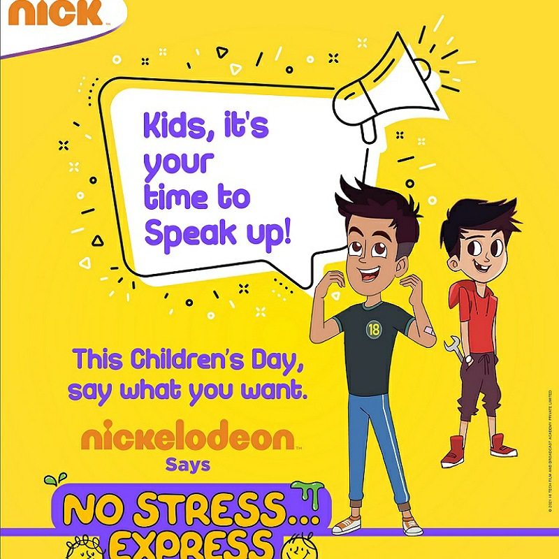 Nick launches #NoStressExpress campaign for Childrens’ Day