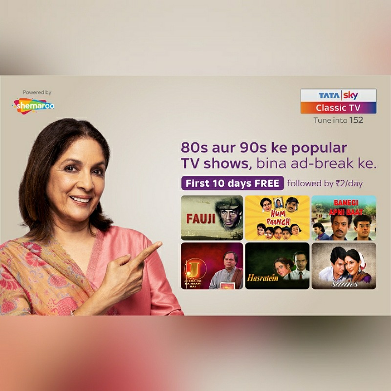 Tata Sky Classic TV brings back golden era of Indian TV shows