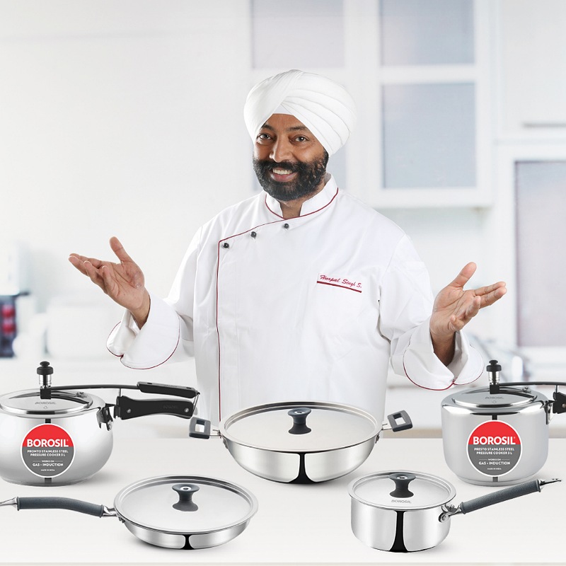 Borosil collaborates with celebrity chef Harpal Singh Sokhi