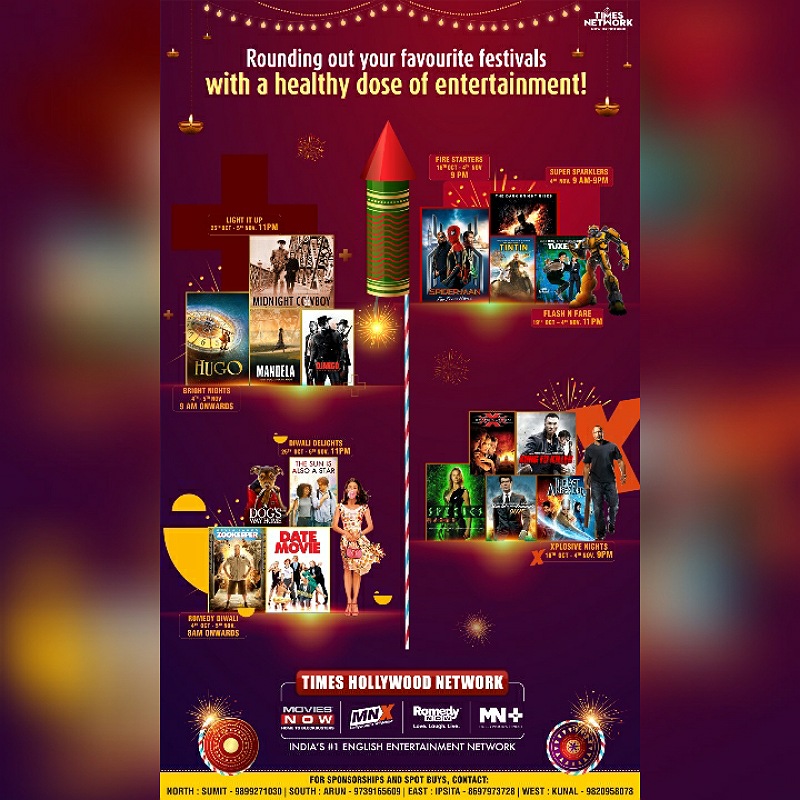 Times Network movie channels announce Diwali lineup