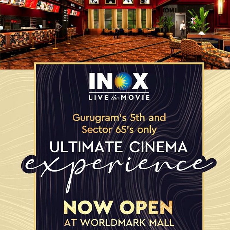 Inox opens its fifth multiplex at Worldmark Mall in Gurugram