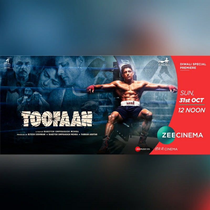 Zee Cinema to telecast ‘Toofan’ on 31 October