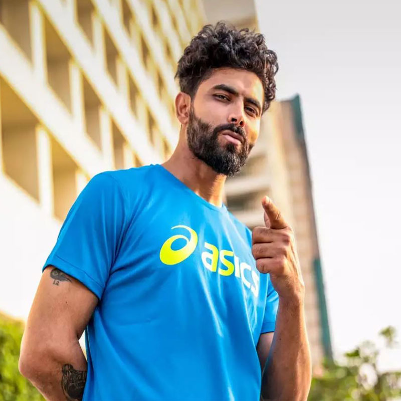 Asics signs Ravindra Jadeja as face of the brand