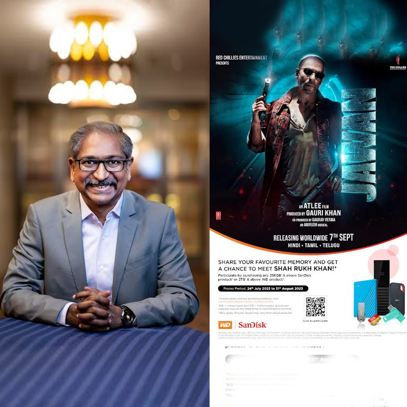 Western Digital and Red Chillies Entertainment’s Jawan announce a contest