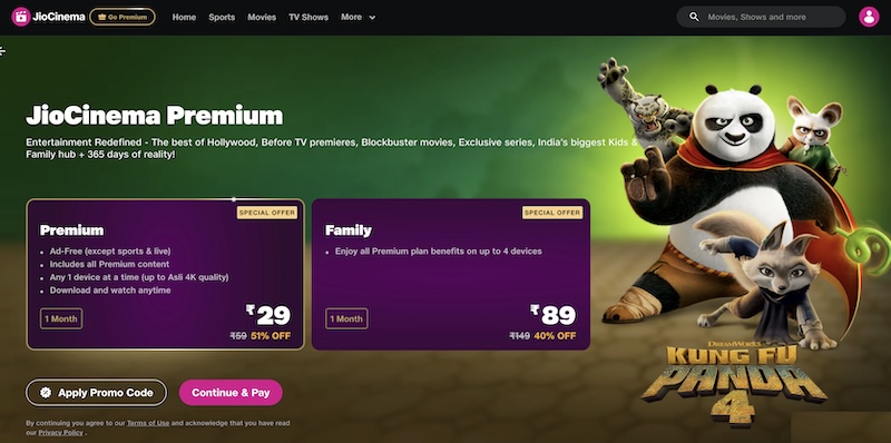 JioCinema doubles subscribers Q-on-Q to 16 million in Q2 FY2025