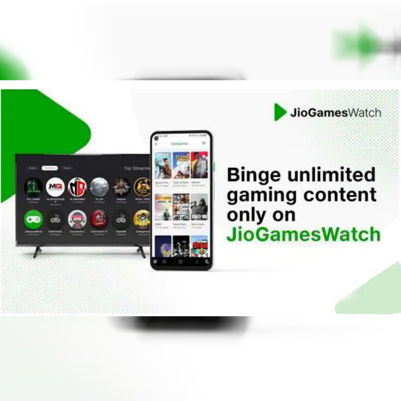 Reliance Jio launched its streaming platform ‘JioGamesWatch’