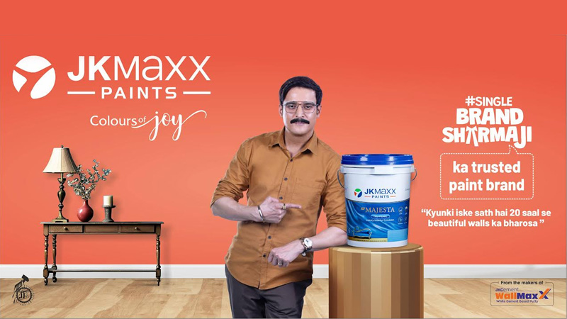 JK Maxx Paints launches #SingleBrandSharmaJi campaign
