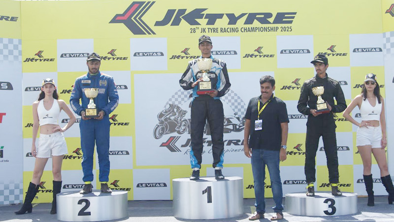 Full throttle thrills at JK Tyre Round 2 in Coimbatore