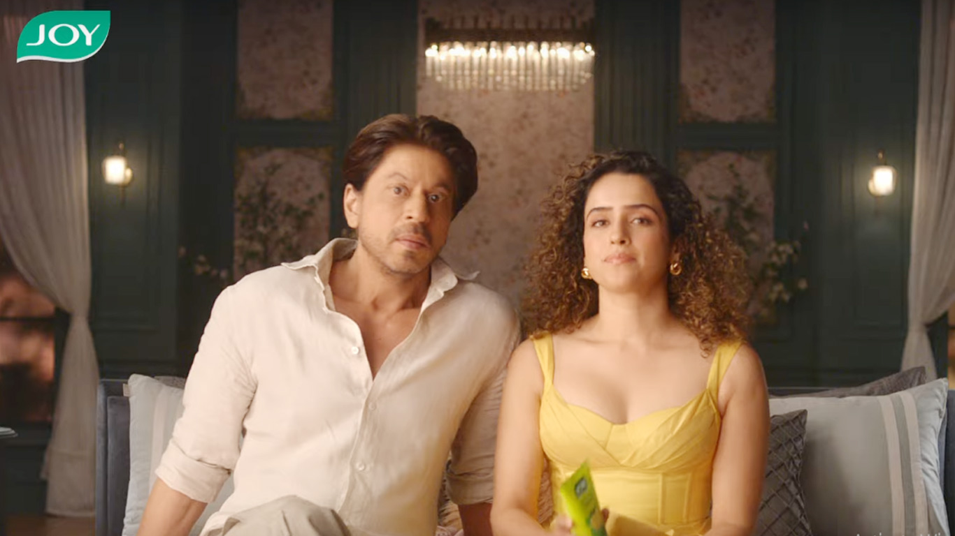 Joy Personal Care unveils its latest TVC starring Shah Rukh Khan and Sanya Malhotra