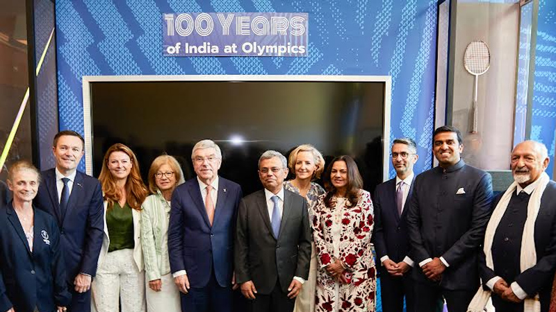 JSW Group opens exhibition in Paris to commemorate 100 years of India at the Olympic Games