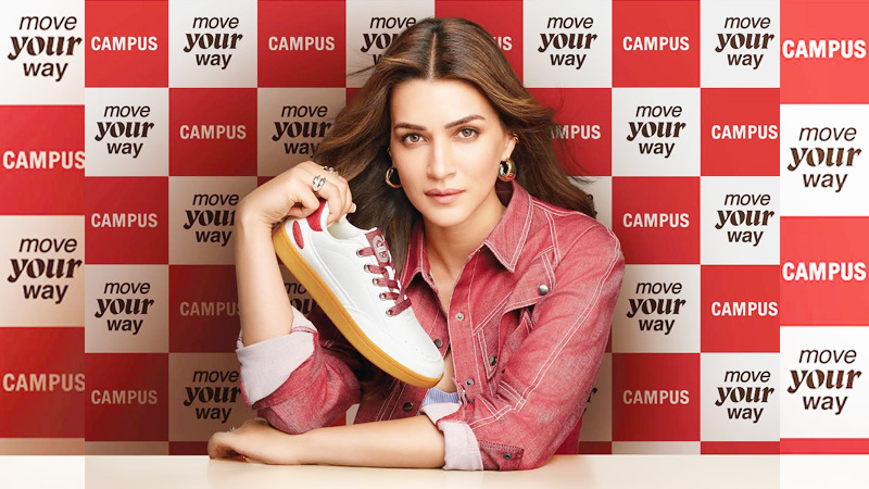 Campus laces up with Kriti Sanon to kickstart women’s sneaker revolution