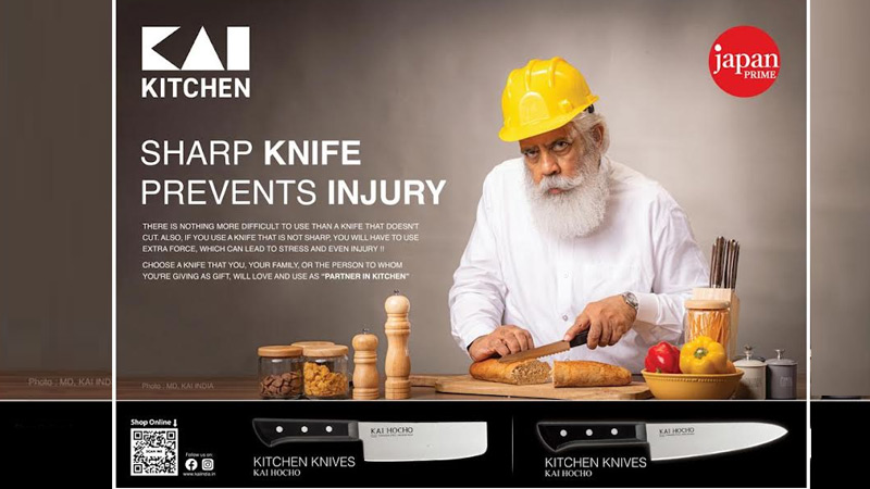 Kai India launches cutting-edge ad campaign focused on kitchen safety