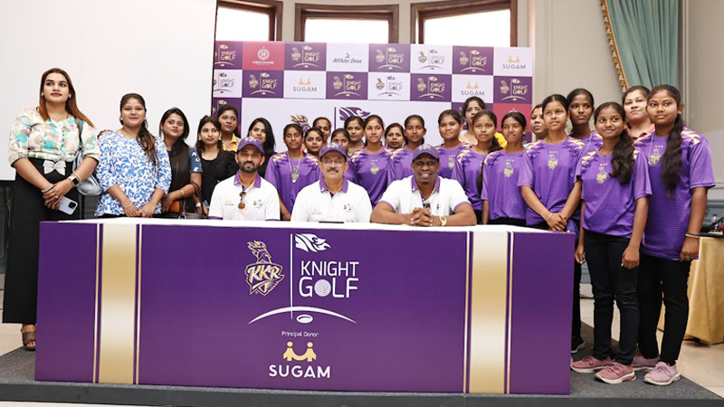 KKR tees off eighth Knight Golf with #ShahoshiRani tribute to India’s bravest women