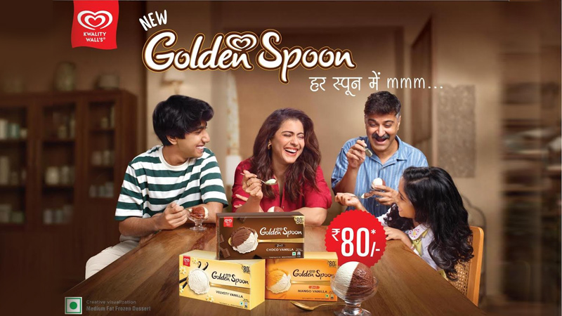 Kwality Wall’s launches Golden Spoon, giving family dessert time a sweet twist