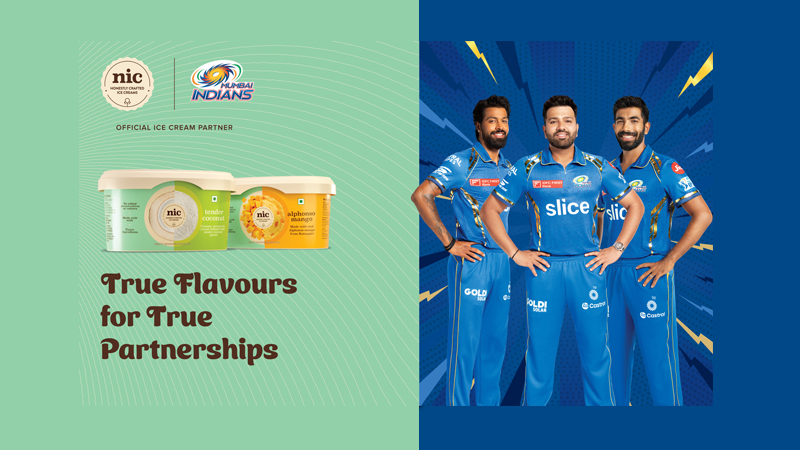 Mumbai Indians announces partnership with NIC Ice Creams