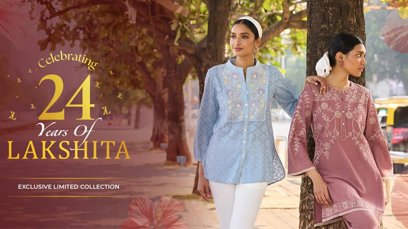 Stitch perfect Lakshita marks 24 years with style soul and sweet discounts