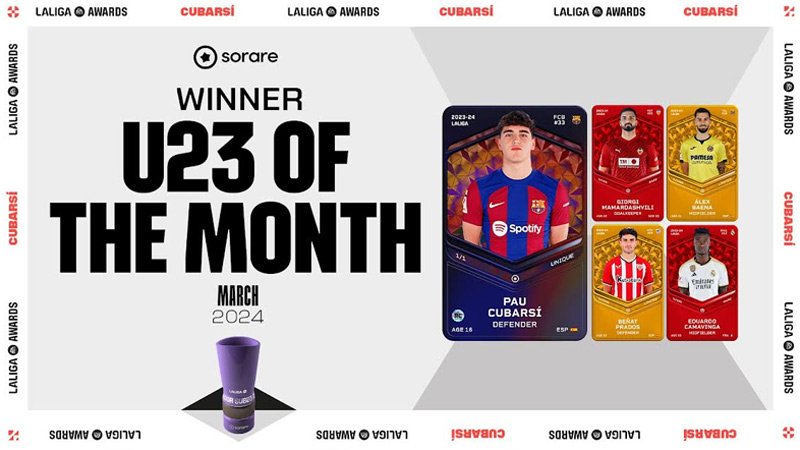 Vini Jr. and Lamine Yamal shine in March LALIGA AWARDS