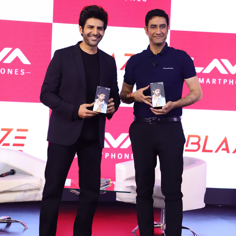 Lava signs Kartik Aaryan as brand ambassador to unveil latest smartphone in Blaze series