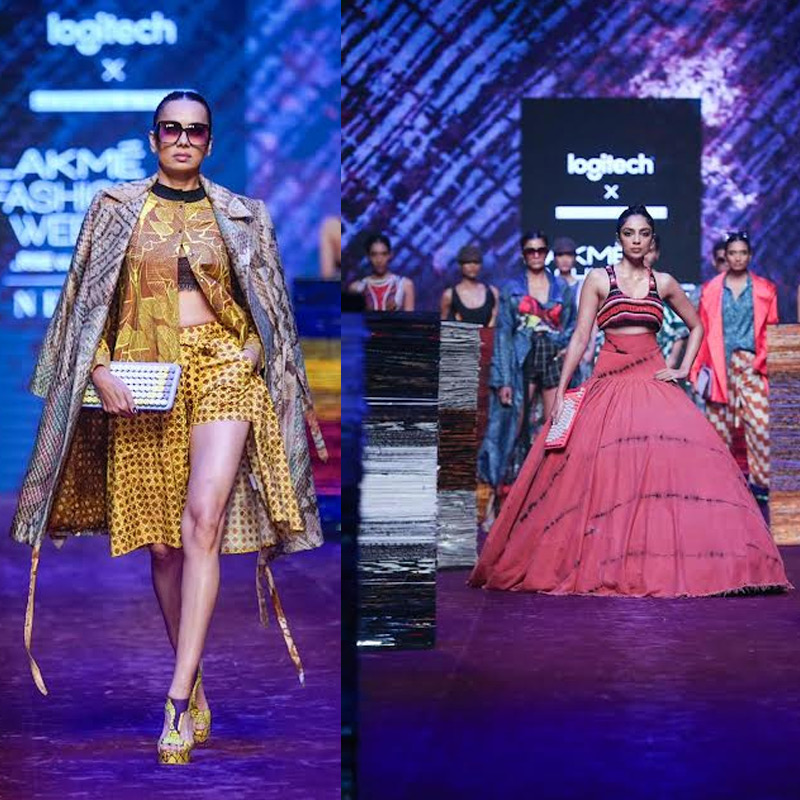 Logitech X Saaksha & Kinni collaboration at the Lakme Fashion Week in partnership with FDCI was a stylish union of fashion and technology