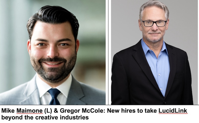 Storage  work collab platform LucidLink makes two senior hires