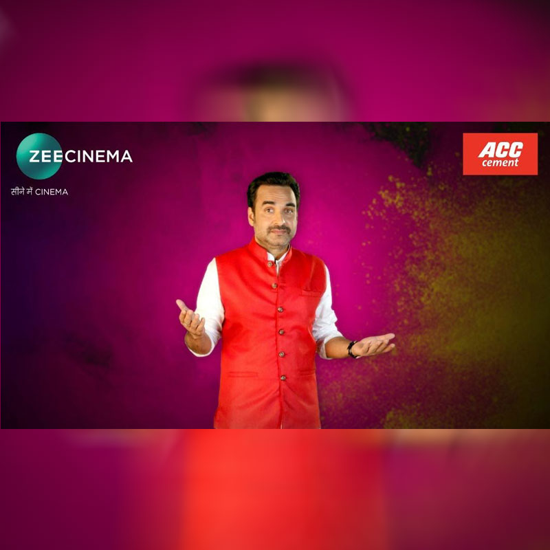 Zee Cinema ropes in Pankaj Tripathi for brand integration with ACC Cement
