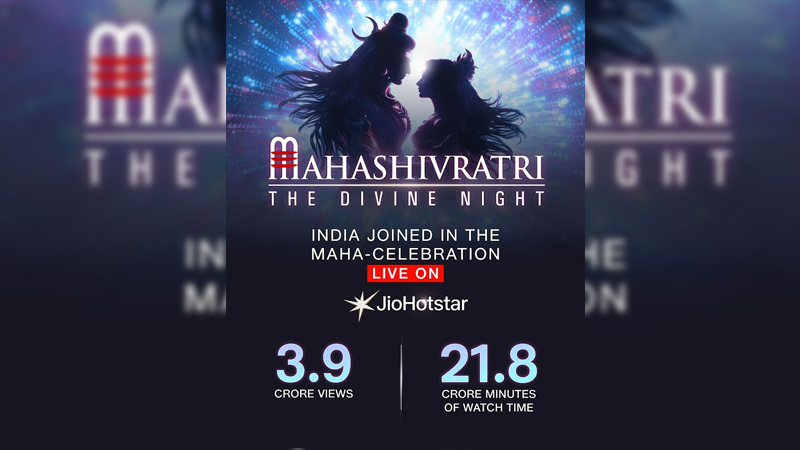 JioHotstar’s divine stream sets records with Mahashivratri spectacle