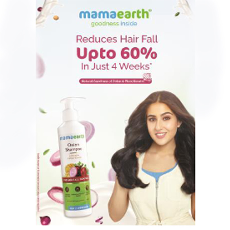 Mamaearth launches TVC with Sara Ali Khan & Vihaan Samat.