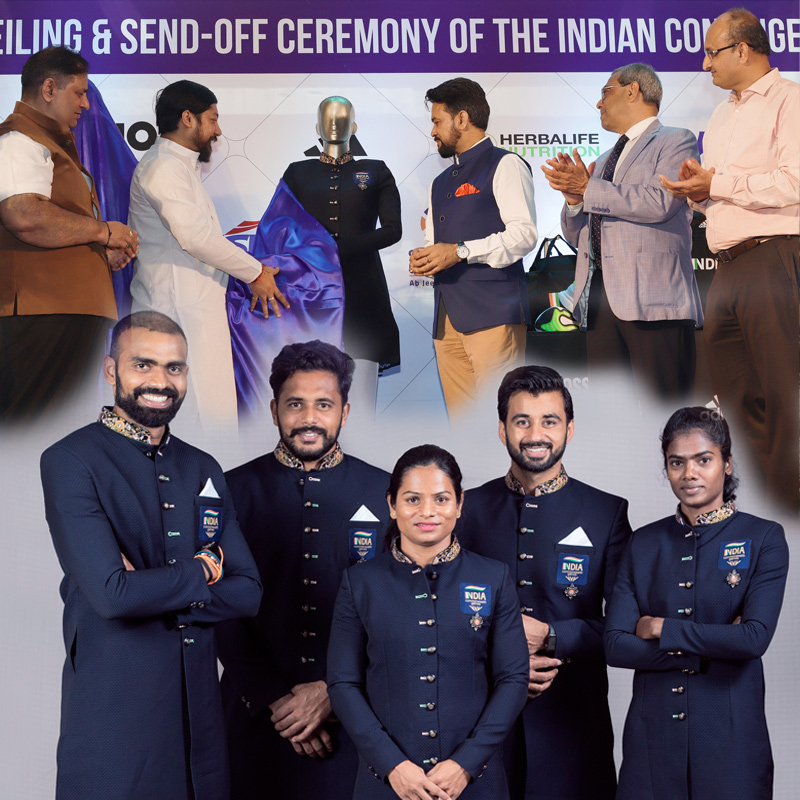 Manyavar collaborates with Indian Olympic Association as the official style partner