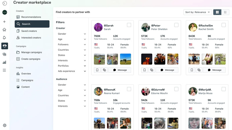 Instagram’s creator marketplace expands, Tests smarter recommendations