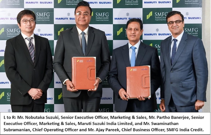 Maruti Suzuki hits the gas on financing with SMFG India Credit tieup