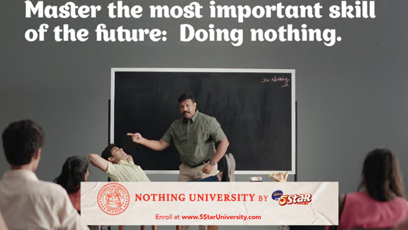 Join 5Star’s Nothing University to become future-ready by acing the art of ‘Doing Nothing’