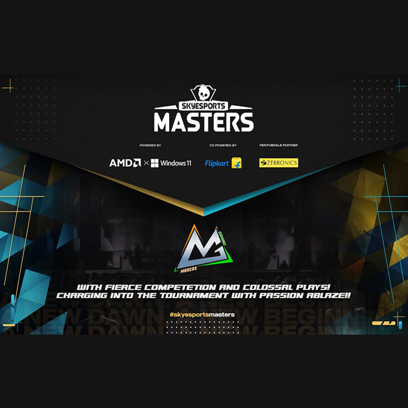Marcos Gaming joins Rs 2 crore Skyesports Masters: India’s first franchised Esports league