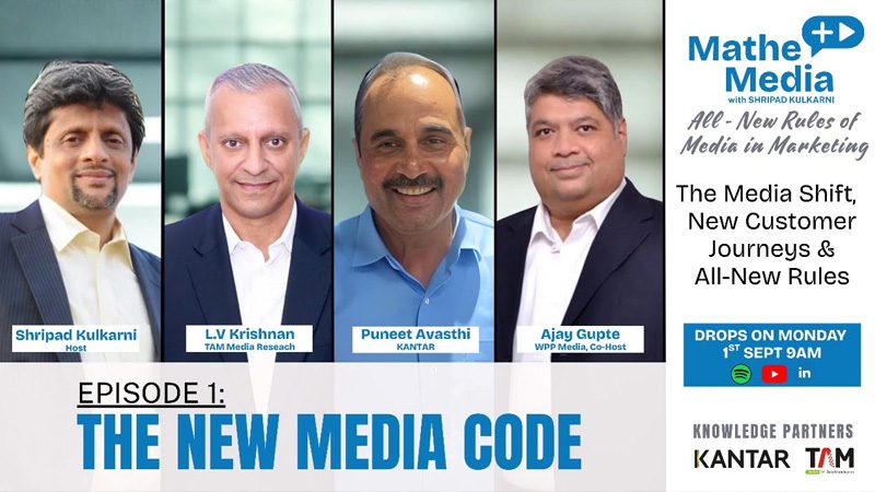 Mathemedia: Shripad Kulkarni launches podcast for media’s next era