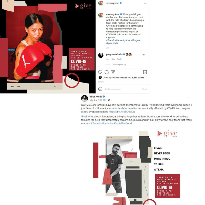 GiveIndia’s ‘Team for Humanity’ fundraiser supports COVID-19 aid in India