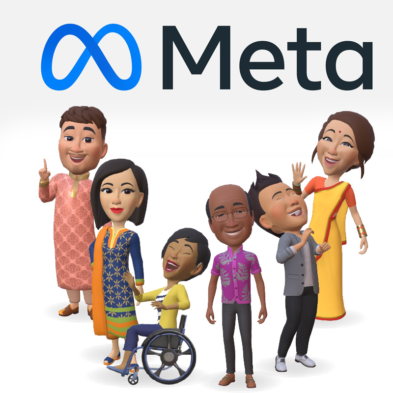 Meta launches 3D avatars for facebook, instagram & messenger users