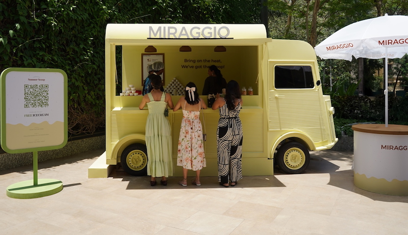 Miraggio scoops the summer with a creamy new drop