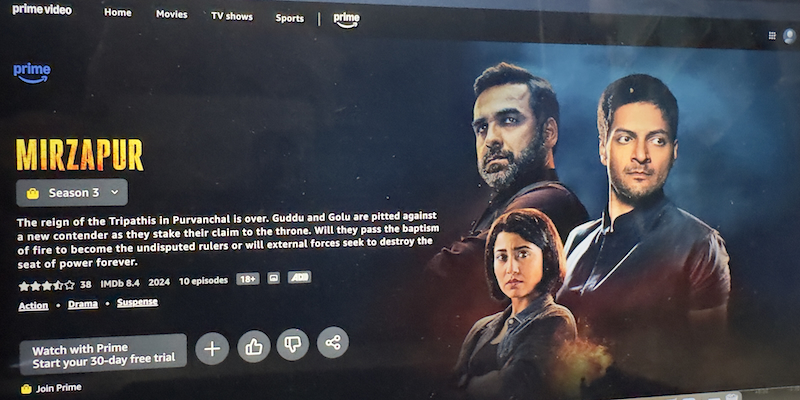 Streaming Wars 2024: Prime Video, Netflix, and Disney+ Hotstar capture viewer eyeballs, Ormax Report Reveals