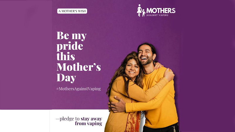 Mothers Against Vaping celebrates mother-child bond with special Mother’s Day campaign