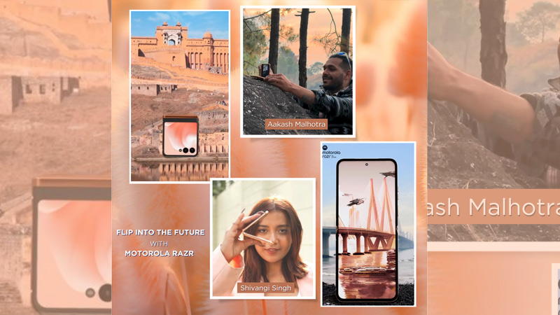 Motorola unveils “Flip into the Future” campaign